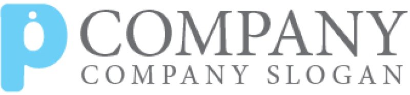 画像7: P・人・アルファベット・会社ロゴ・マークデザイン5669 (7)