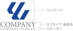 画像10: W・ビル・シンプル・アルファベット・ロゴ・マークデザイン5673 (10)