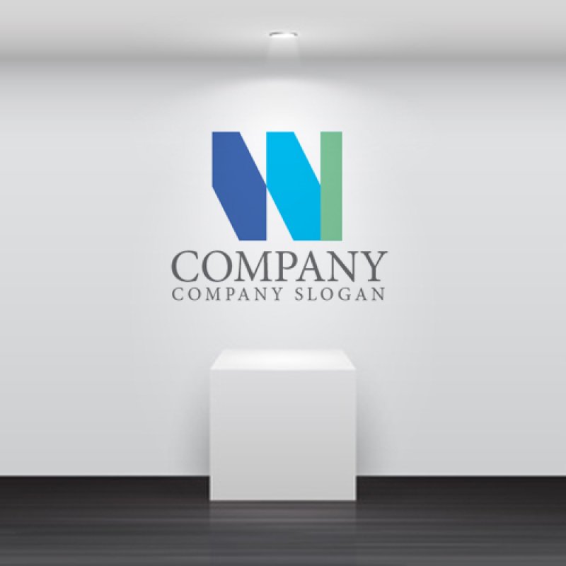 画像5: W・集合・四角・アルファベットロゴ・マークデザイン5674 (5)