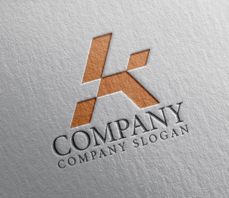 画像2: K・上昇・シンプル・アルファベット・ロゴ・マークデザイン5682 (2)