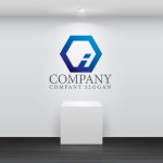 画像5: i・六角形・グラデーション・アルファベット・会社ロゴ・マークデザイン5683 (5)