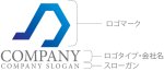 画像10: D・音符・グラデーション・アルファベット・会社ロゴ・マークデザイン5686 (10)