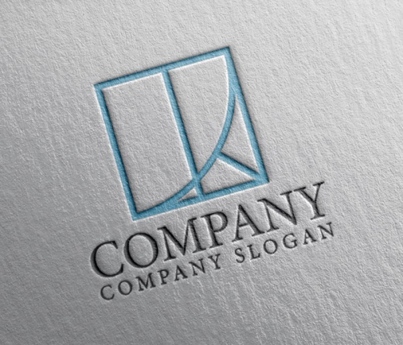 画像2: K・四角・アルファベット・会社ロゴ・マークデザイン5690 (2)