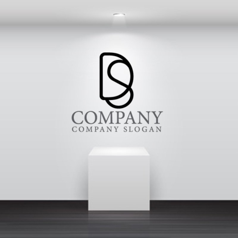 画像5: S・D・シンプル・アルファベット・ロゴ・マークデザイン5692 (5)