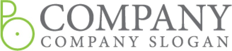 画像7: P・O・輪・アルファベット・ロゴ・マークデザイン5693 (7)