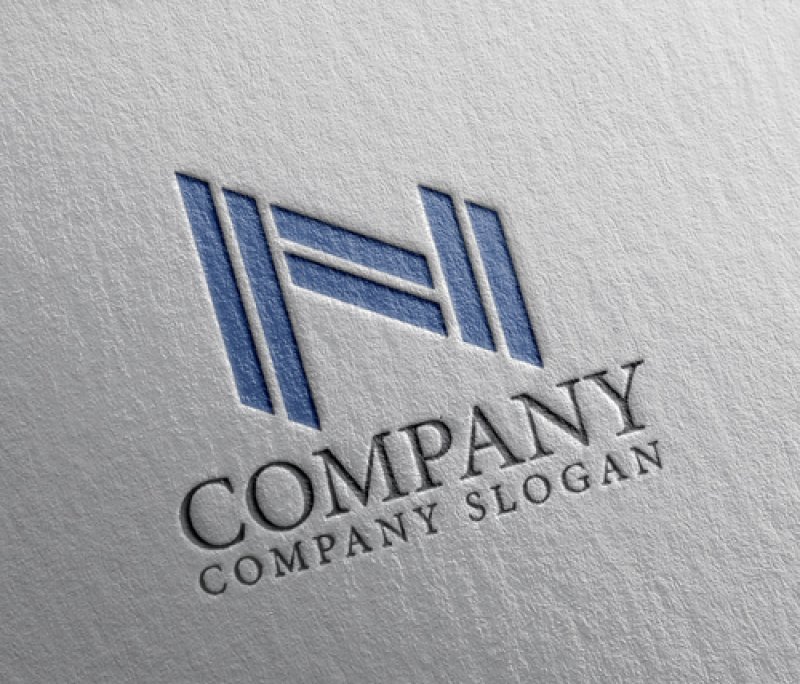 画像2: N・シンプル・アルファベット・ロゴ・マークデザイン5695 (2)