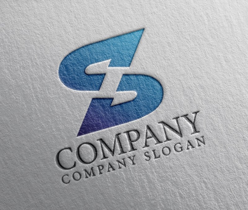 画像2: S・Z・グラデーション・アルファベット・会社ロゴ・マークデザイン5701 (2)