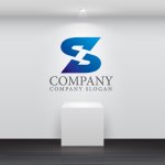 画像5: S・Z・グラデーション・アルファベット・会社ロゴ・マークデザイン5701 (5)