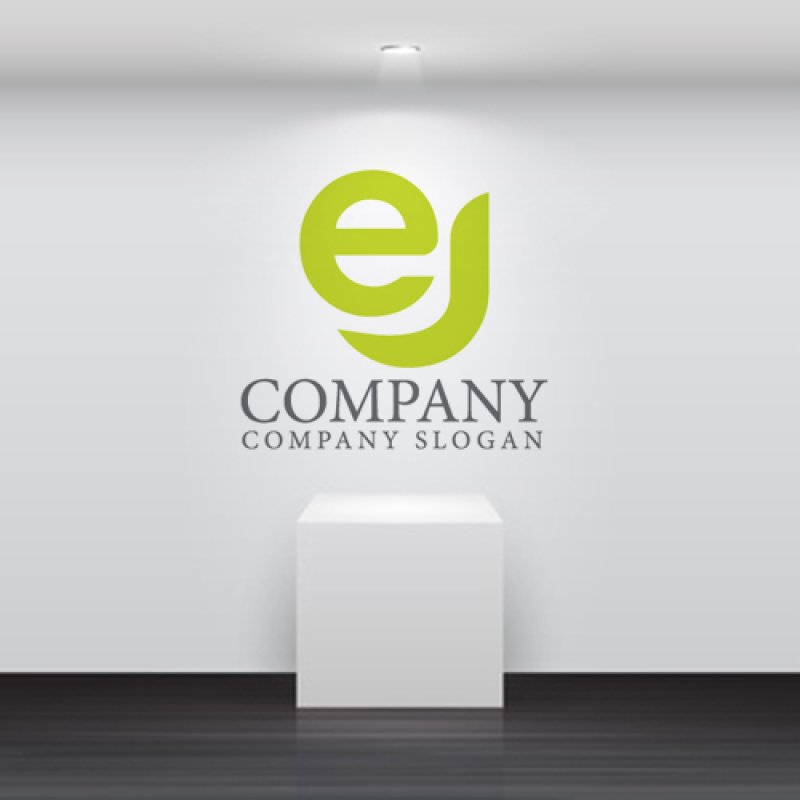 画像5: e・j・シンプル・アルファベット・ロゴ・マークデザイン5704 (5)