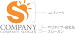 画像10: S・太陽・日の出・アルファベット・ロゴ・マークデザイン5707 (10)