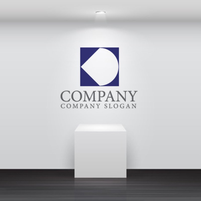 画像5: K・D・四角・扇子・広がり・アルファベット・ロゴ・マークデザイン5723 (5)