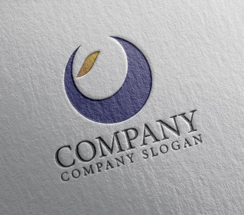 画像2: K・輪・曲線・葉・細胞・アルファベットロゴ・マークデザイン5724 (2)