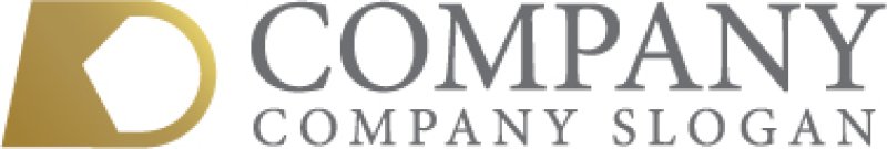 画像7: K・D・扇子・アルファベット・ロゴ・マークデザイン5727 (7)