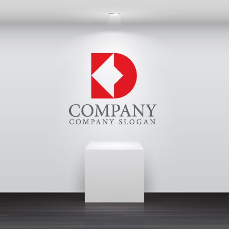 画像5: D・矢印・K・アルファベット・ロゴ・マークデザイン5728 (5)