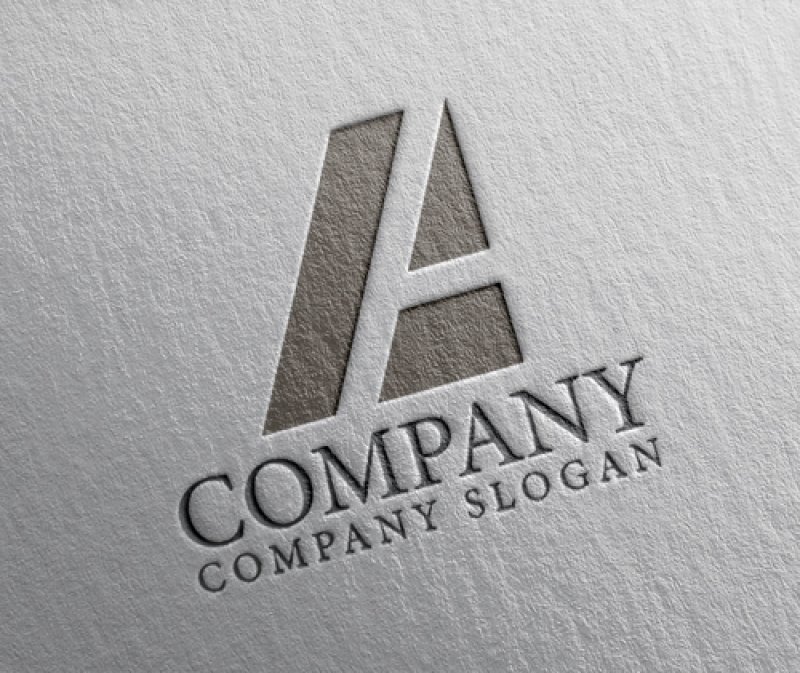 画像2: A・上昇・アルファベット・ロゴ・マークデザイン5733 (2)