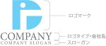画像10: D・人・前進・アルファベット・会社ロゴ・マークデザイン5736 (10)