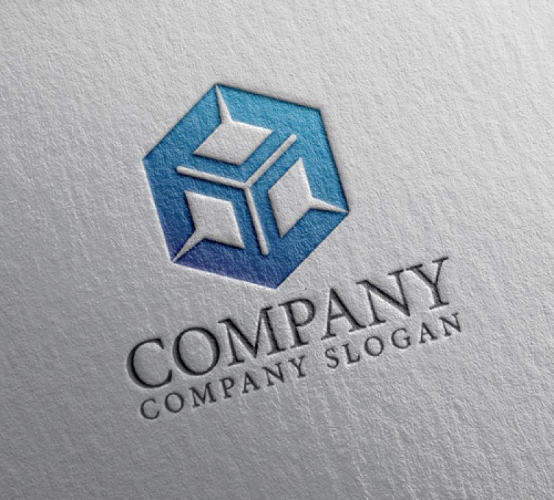 画像2: Y・六角形・グラデーション・アルファベット・会社ロゴ・マークデザイン5739 (2)