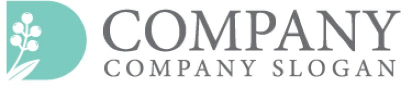 画像7: D・ 葉・実・アルファベット・ロゴ・マークデザイン5740 (7)