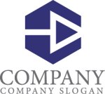 画像1: C・六角形・矢印・前進・アルファベット・ロゴ・マークデザイン5741 (1)