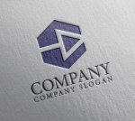 画像2: C・六角形・矢印・前進・アルファベット・ロゴ・マークデザイン5741 (2)