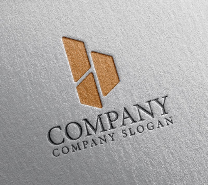 画像2: K・ブロック・アルファベット・ロゴ・マークデザイン5744 (2)