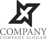 画像6: X・星・上昇・輝き・アルファベット・ロゴ・マークデザイン5745 (6)