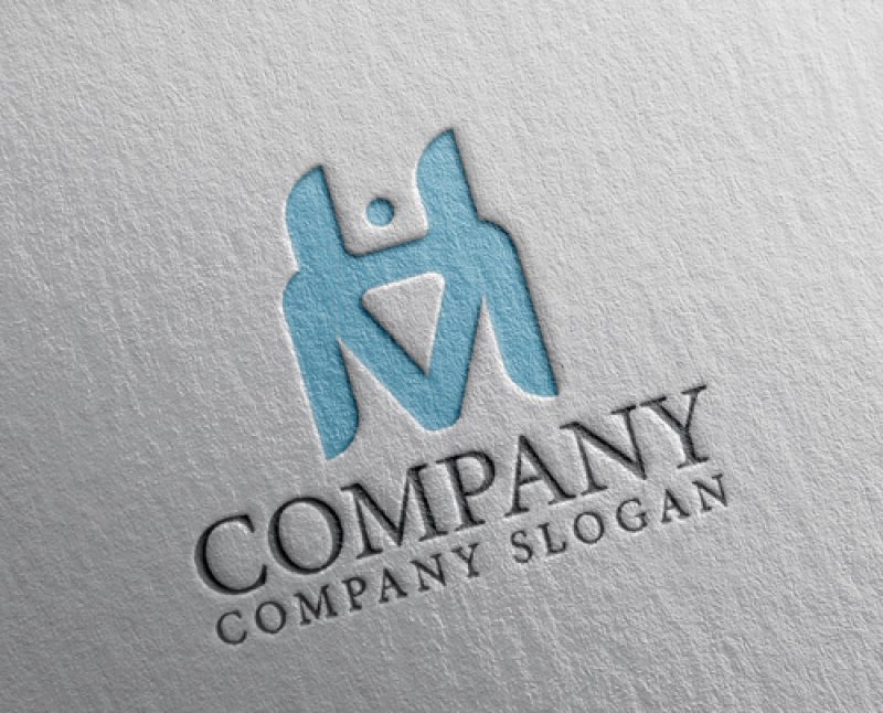 画像2: H・人・M・アルファベット・会社ロゴ・マークデザイン5746 (2)