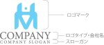 画像10: H・人・M・アルファベット・会社ロゴ・マークデザイン5746 (10)