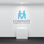 画像5: H・人・M・アルファベット・会社ロゴ・マークデザイン5746 (5)