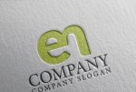 画像2: e・m・n・アルファベット・ロゴ・マークデザイン5747 (2)
