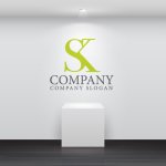 画像5: S・K・アルファベット・ロゴ・マークデザイン5751 (5)