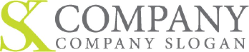 画像7: S・K・アルファベット・ロゴ・マークデザイン5751 (7)