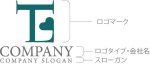 画像10: T・L・ハート・アルファベット・ロゴ・マークデザイン5752 (10)