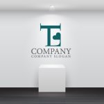 画像5: T・L・ハート・アルファベット・ロゴ・マークデザイン5752 (5)