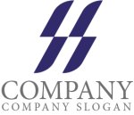 画像1: S・重なり・連続・シンプル・アルファベット・ロゴ・マークデザイン5755 (1)