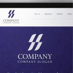 画像4: S・重なり・連続・シンプル・アルファベット・ロゴ・マークデザイン5755 (4)