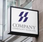 画像5: S・重なり・連続・シンプル・アルファベット・ロゴ・マークデザイン5755 (5)