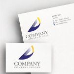 画像3: D・曲線・上昇・アルファベット・ロゴ・マークデザイン5756 (3)