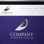 画像4: D・曲線・上昇・アルファベット・ロゴ・マークデザイン5756 (4)