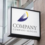 画像5: D・曲線・上昇・アルファベット・ロゴ・マークデザイン5756 (5)