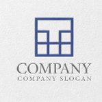 画像2: T・四角・枡・ブロック・アルファベット・ロゴ・マークデザイン5759 (2)