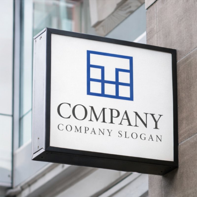 画像4: T・四角・枡・ブロック・アルファベット・ロゴ・マークデザイン5759 (4)