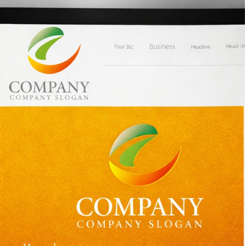 画像5: C・曲線・上昇・アルファベット・グラデーション・ロゴ・マークデザイン5761 (5)