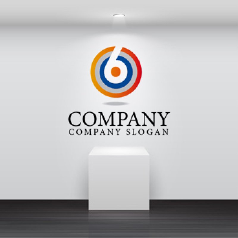 画像2: 6・的・上昇グラデーションロゴ・マークデザイン612 (2)