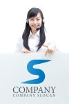 画像3: S・方向・加速・アルファベットロゴ・マークデザイン735 (3)