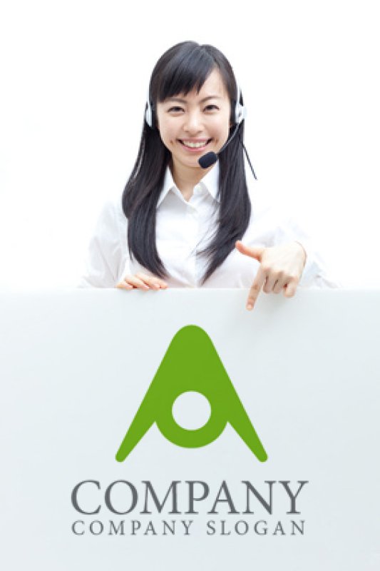 画像3: A・人・上昇・アルファベットロゴ・マークデザイン755 (3)