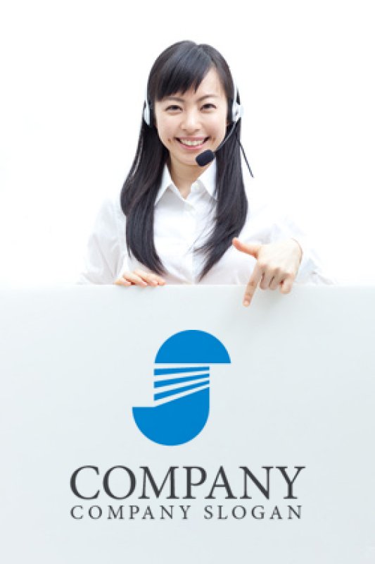 画像3: S・線・上昇・ビルアルファベットロゴ・マークデザイン773 (3)