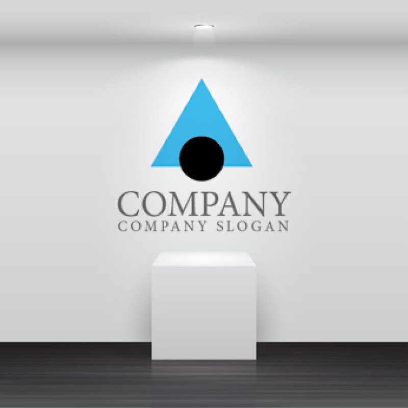 画像2: A・三角・丸・山アルファベットロゴ・マークデザイン801 (2)