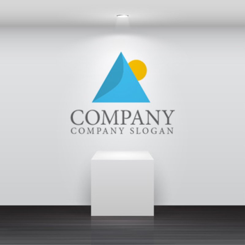 画像2: A・三角・月・山アルファベットロゴ・マークデザイン805 (2)