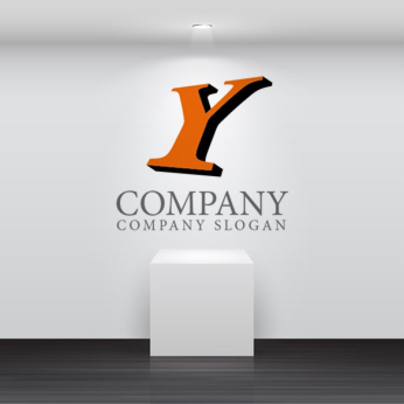 画像2: Y・3D・上昇・アルファベット・ロゴ・マークデザイン854 (2)